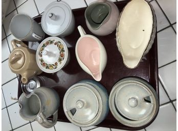 Misc Creamers, Sugars & Gray Boats