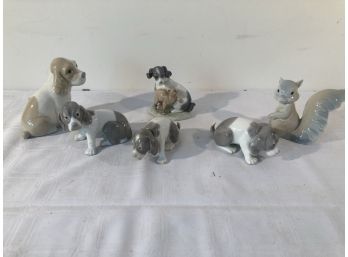 6  Animal Figurines