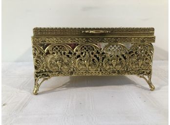 Brass Jewelry Box