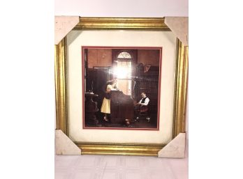 Framed Norman Rockwell