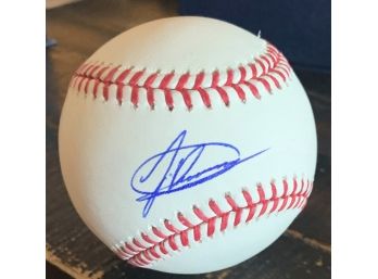 Jasson Dominguez New York Yankees Autograph Signed Rawlings Baseball With Coa