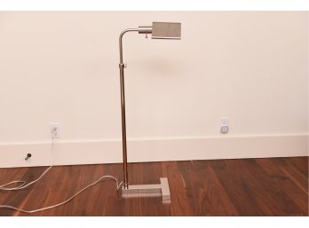 Adjustable Pharmacy Chrome Floor Lamp (2 Of 2)