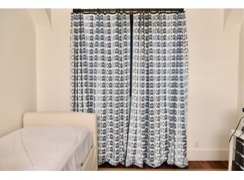 Custom Curtains In  'cintra' An Allen Campbell Designs Fabric