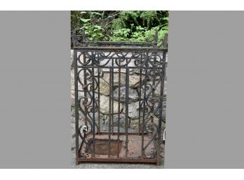 Wrought Iron VERY HEAVY Log Wood Holder*