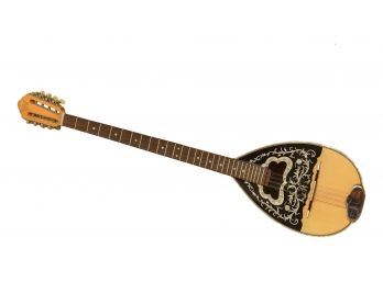 Traditional Greek Wooden Bouzouki