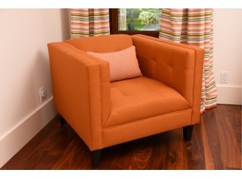 Apt 2B Pacific Chair In Sweet Potato With Complimenting Restoration Hardware Pillow (1 Of 2)