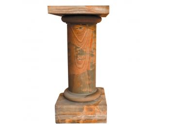 Stunning Onyx Column Pedestal Stand