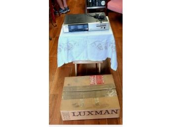 Vintage 1970s Luxman  Computer Analyzed Graphic Equalizer  GX ~ 101  With Box