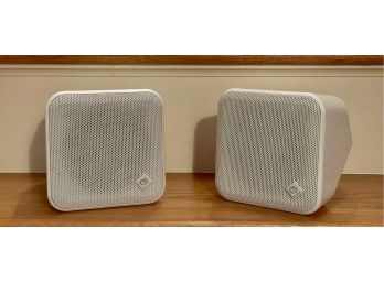 Pair Of Refurbished Boston Acoustics Soundware Speakers Enclosure Houses 4 - 1/2 Woofer & 3/4 Dome Tweeter