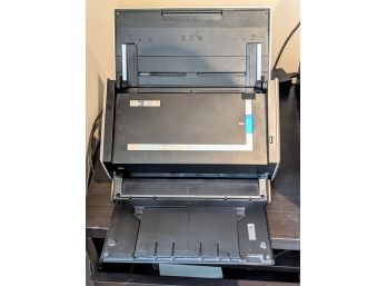 A Fujitsu Scansnap S1500 Photo Scanner - 6x5' And A Brother MFC Fax Machine - 15x14x15'