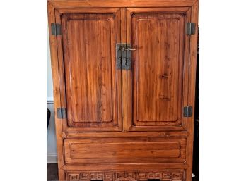 Tall Dark Brown Armoire 25x57x79'