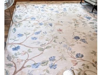 Gorgeous Area Rug With Intricate Flora Design 9x12'