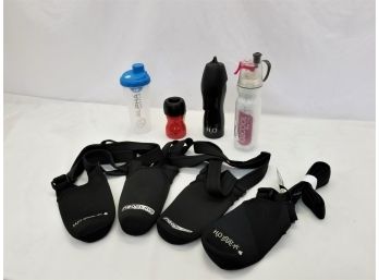 Assorted Water Bottles With Cases