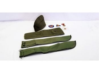 Lot Of Vintage Military Items
