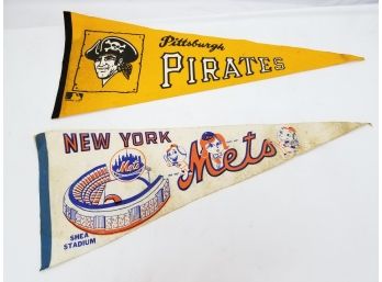 Two Vintage Baseball Pendants