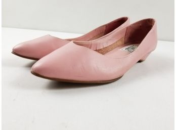 Vintage Bellini Pink Flats