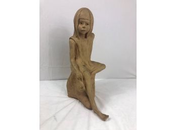 1969 Dave Grossman Design Artist Signed Clay Sculpture, Rare