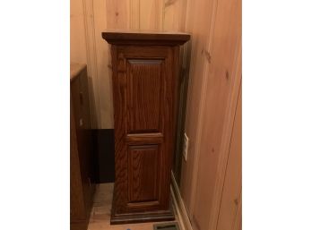 Wood Pedestal Cabinet