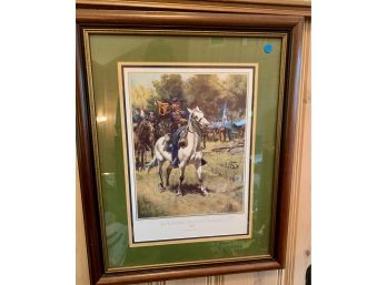 Limited Edition Framed Print Of 2nd US Cavalry 1861 Painting By Don Troiani