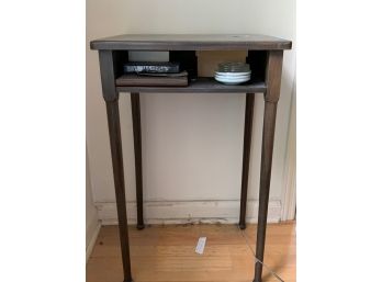 Side Table W/ Open Shelf