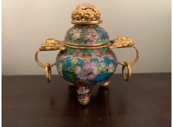 Cloissonne Incense Burner