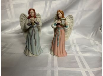 Pair Of Angel Figurines