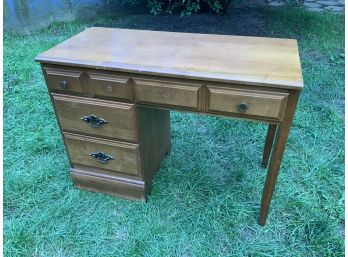 Vintage Wood Student Desk