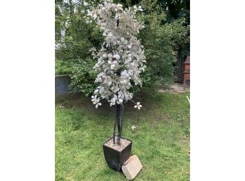 Silver Accent Tree