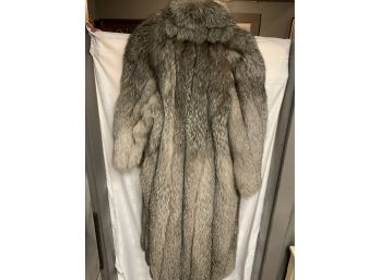 Saga Fox Full Length Fur Coat