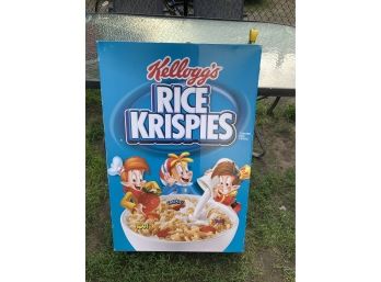 Giant Rice Krispies Box