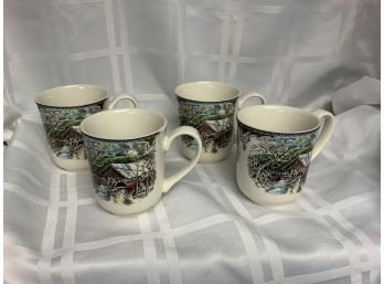 Johnson Bros. Set Of 4 Mugs