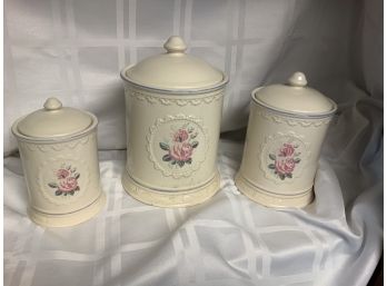 Victorian Themed Canister Set