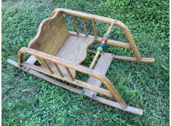 Vintage Happyland Baby Rocking Seat