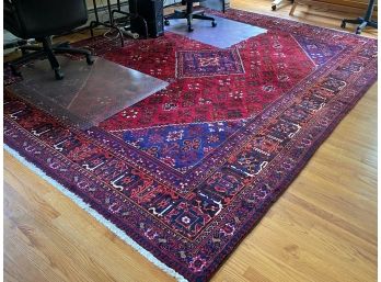 Beautiful Fringed Wool Oriental Area Rug