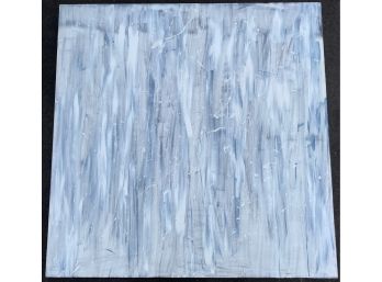 Abstract In Cool Neutral Tones - Signed R.A. Carroll