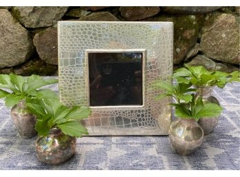 Cool Frame & Two's Company Bud Vases