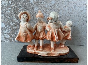 Made In Italy - Signed Figurine Sculpture