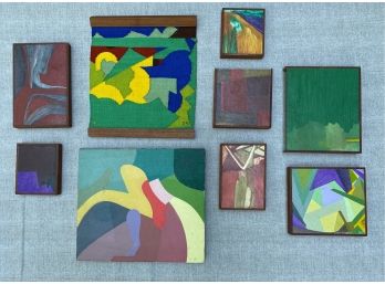 Collection Of 9 Early Works From Noted Artist Judith Seligson