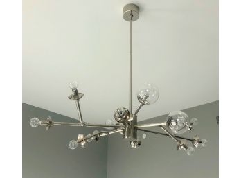 10 Light Sputnik Style Light Fixture