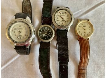 4 Vintage Timex Watches