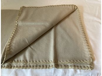 Tan Blanket Shawl