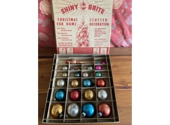 Shiny Brite Christmas For Home Cluster Tree Decoration