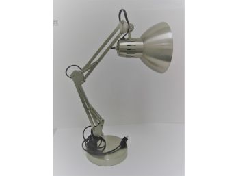 Retro Style Chrome Adjustable Table Desk Lamp