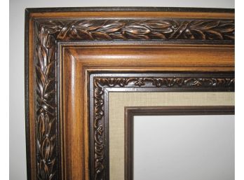 New Never Used Ornate Wooden Art Painting Frame For 36x36' Picture