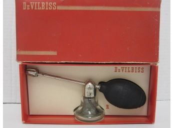 Vintage  DeVilbiss #127 Perfume ATOMIZER In Original Box