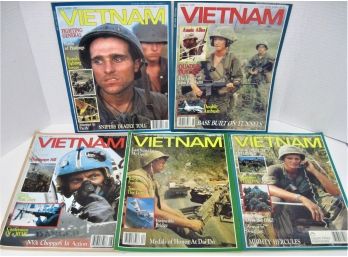 1989 Vietnam Magazine Lot Of 5