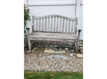 Wood Bench