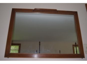 Mirror Solid Wood 48.75'x36' Mahogany? Drexel? Matches Dresser