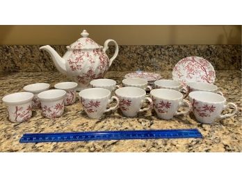 English Tea Set Johnson Brothers Old Bradbury