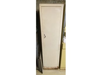 White Metal Cabinet 18'x12'x64'